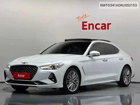 KMTG341ADKU052153 — 2019 Genesis G70, фото до ремонта