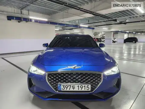 ENCAR42870875 — 2020 Genesis G70, фото до ремонта