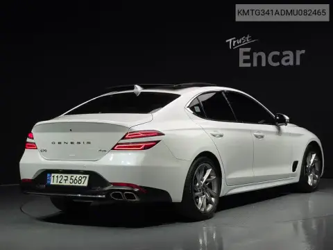 KMTG341ADMU082465 — 2021 Genesis G70, фото до ремонта
