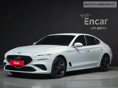 KMTG141ABNU096101 — 2021 Genesis G70, фото до ремонта