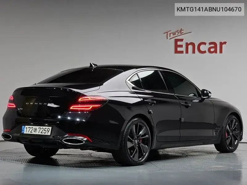 The New G70 Gasoline 2.0T 2Wd VIN KMTG141ABNU104670 фото 1
