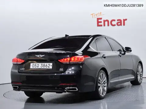 KMHGM41DDJU281389 — 2018 Genesis G80, фото до ремонта