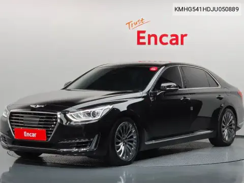KMHG541HDJU050889 — 2018 Genesis G90, фото до ремонта