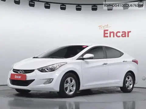 KMHDG41DBDU676354 — 2012 Hyundai Elantra, фото до ремонта