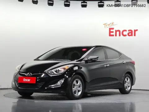KMHDG41DBFU195682 — 2014 Hyundai Elantra, фото до ремонта