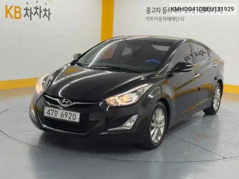 KMHDG41DBEU131929 — 2014 Hyundai Elantra, фото до ремонта