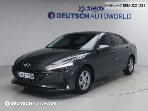 KMHLM41EEMU221231 — 2021 Hyundai Elantra, фото до ремонта
