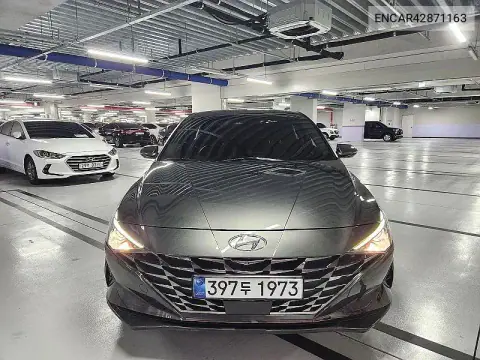 ENCAR42871163 — 2021 Hyundai Elantra, фото до ремонта