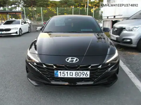 KMHLM41EEPU374892 — 2022 Hyundai Elantra, фото до ремонта