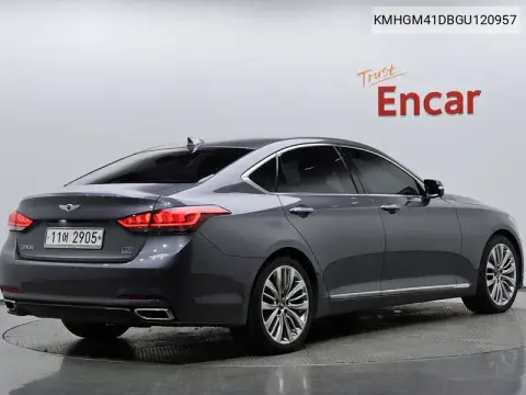 KMHGM41DBGU120957 — 2015 Hyundai Genesis, фото до ремонта