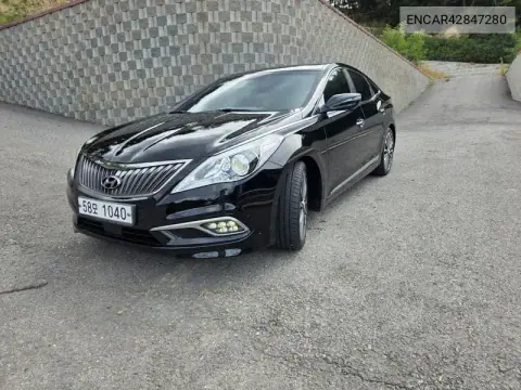 ENCAR42847280 — 2012 Hyundai Grandeur, фото до ремонта