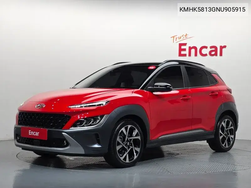 The New Kona Gasoline 1.6 Turbo 2Wd Inspiration VIN KMHK5813GNU905915 фото 1
