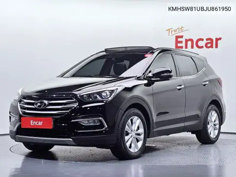 KMHSW81UBJU861950 — 2018 Hyundai Santa FE, фото до ремонта
