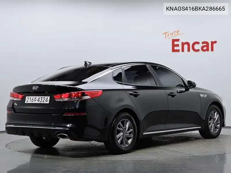 The New K5 2Nd Generation 2.0 Lpi Rental Car Luxury VIN KNAGS416BKA286665 фото 1