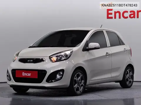 KNABZ511BDT478243 — 2013 Kia Morning, фото до ремонта