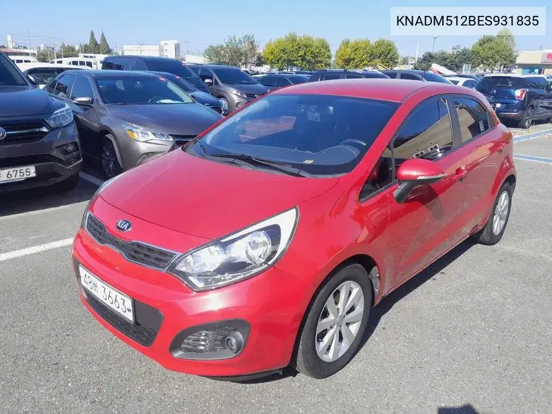 All New Pride 1.4 Mpi Hatchback Deluxe VIN KNADM512BES931835 фото 1