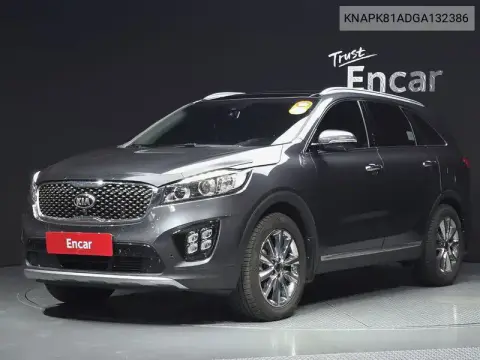 KNAPK81ADGA132386 — 2015 Kia Sorento, фото до ремонта