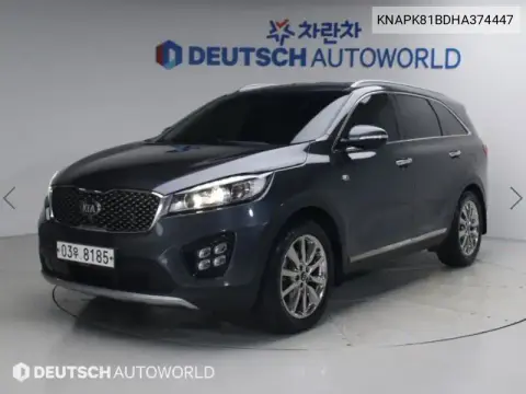 KNAPK81BDHA374447 — 2017 Kia Sorento, фото до ремонта