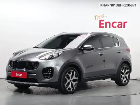 KNAPN813BHK206871 — 2016 Kia Sportage, фото до ремонта