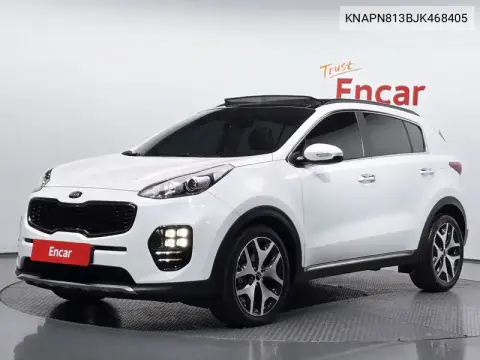 KNAPN813BJK468405 — 2018 Kia Sportage, фото до ремонта