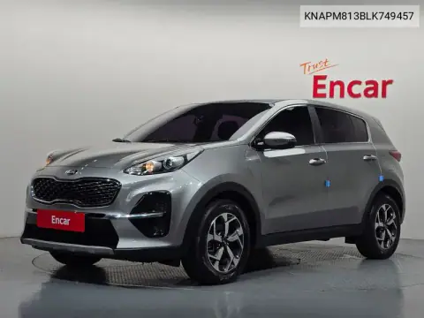 KNAPM813BLK749457 — 2019 Kia Sportage, фото до ремонта