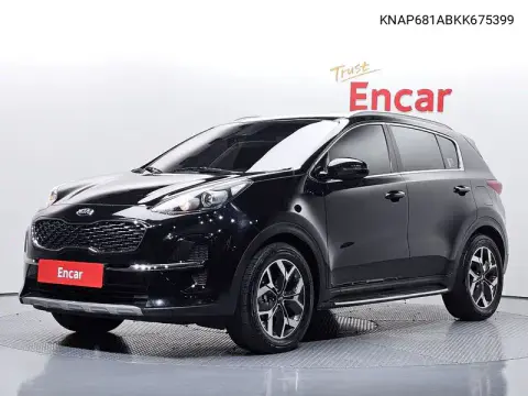 KNAP681ABKK675399 — 2019 Kia Sportage, фото до ремонта