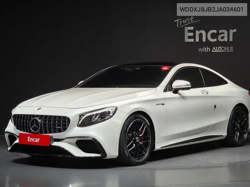 S-Class W222 S63 Amg 4Matic+ Coupe VIN WDDXJ8JB2JA034601 фото 1