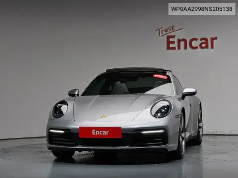 911 (992) Carrera 4 VIN WP0AA2998NS205138 фото 2