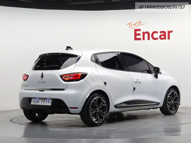 Clio Intense VIN VF1R98008KR699757 фото 1