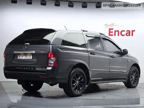 Korando Sports Extreme 4Wd VIN KPACA4AN1GP263029 фото 2