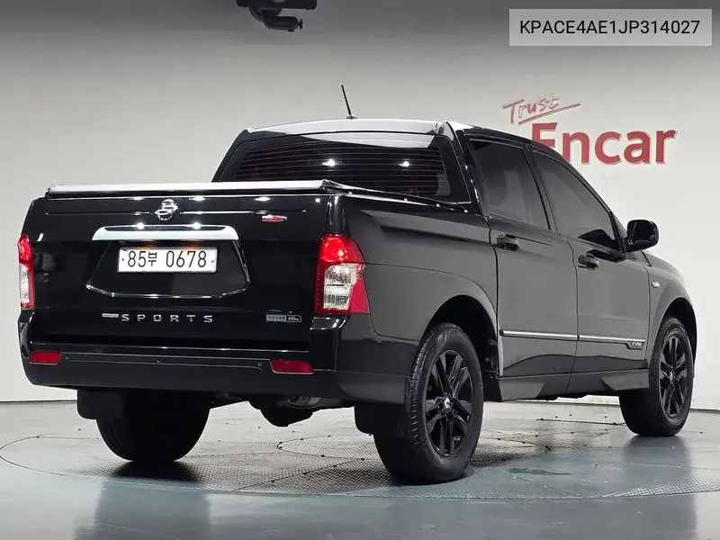 The New Korando Sports 2.2 Cx5 2Wd Club VIN KPACE4AE1JP314027 фото 1
