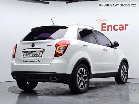 New Korando C 2.2 Rx 2Wd Luxury Model VIN KPBBH2AW1GP232722 фото 2