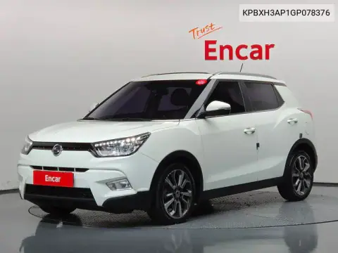 KPBXH3AP1GP078376 — 2016 SsangYong Tivoli, фото до ремонта