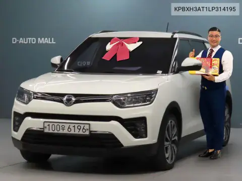 KPBXH3AT1LP314195 — 2019 SsangYong Tivoli, фото до ремонта