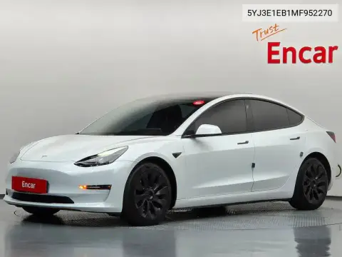5YJ3E1EB1MF952270 — 2021 Tesla Model 3, фото до ремонта