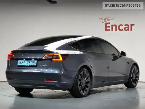 5YJ3E1EC6NF306796 — 2022 Tesla Model 3, фото до ремонта