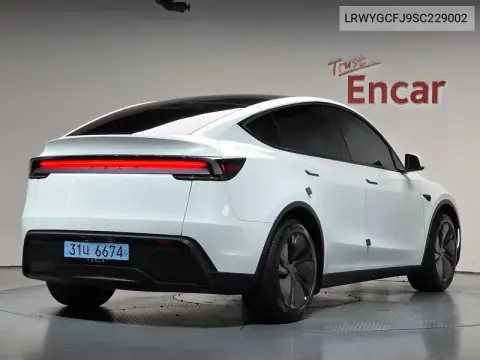 LRWYGCFJ9SC229002 — 2025 Tesla Model Y, фото до ремонта