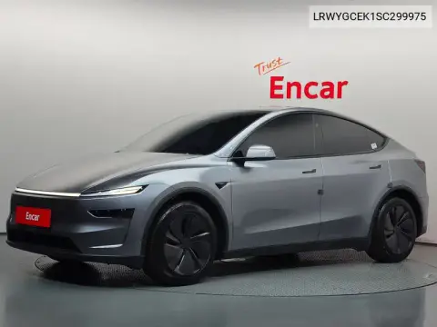 LRWYGCEK1SC299975 — 2025 Tesla Model Y, фото до ремонта