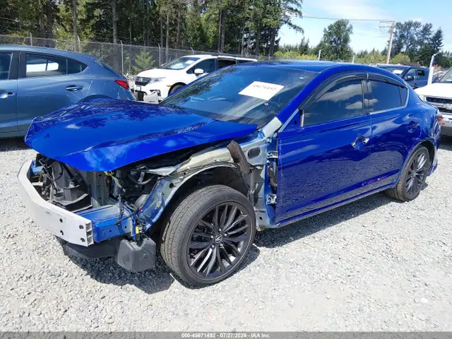 19UDE2F86KA010753 — 2019 Acura Ilx Premium A-Spec Packages/Technology A-Spec Packages, фото 2 с аукциона IAAI 30.09.2026, Передняя часть