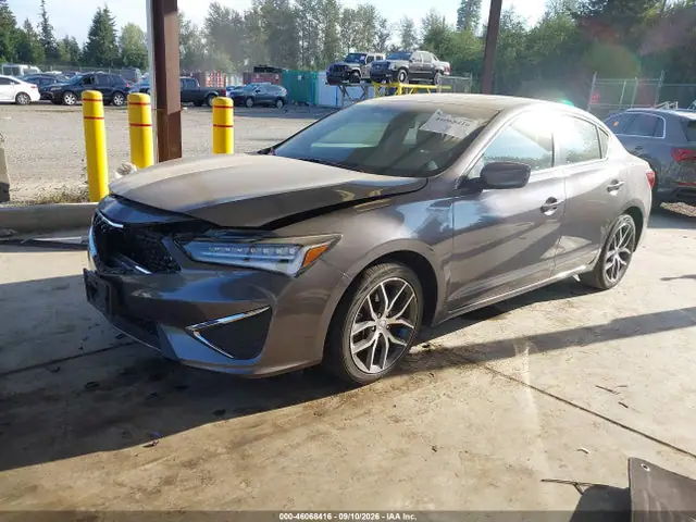 19UDE2F72KA009347 — 2019 Acura Ilx Premium Package/Technology Package, фото 2 с аукциона IAAI 30.09.2026, Передняя часть