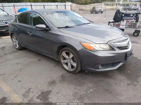 19VDE1F73DE007298 — 2013 Acura ILX, Передняя часть, фото до ремонта