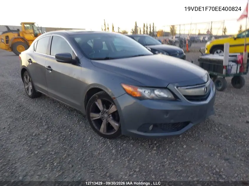 2014 Acura Ilx VIN 19VDE1F70EE400824 фото 2