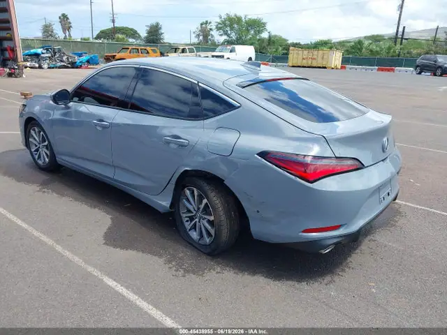 2026 Acura Integra Fwd VIN 19UDE4H22TA004664 фото 3