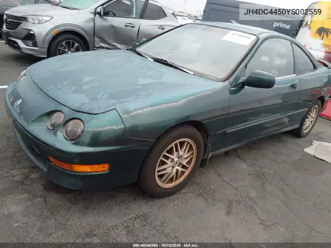2000 Acura Integra Ls VIN JH4DC4450YS002559 фото 3