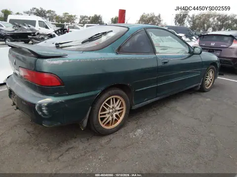 2000 Acura Integra Ls VIN JH4DC4450YS002559 фото 5