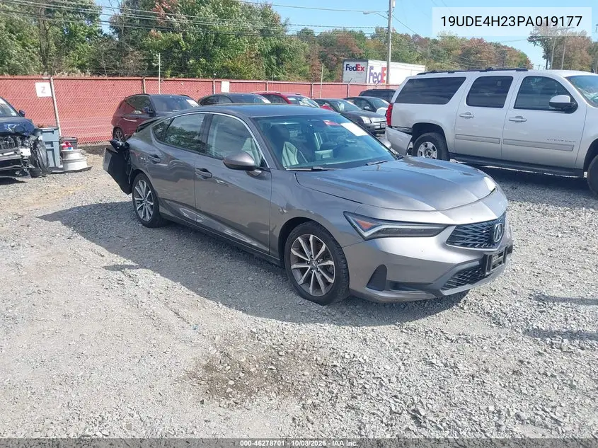 2023 Acura Integra VIN 19UDE4H23PA019177 фото 2