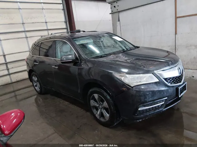 2016 Acura Mdx Acurawatch Plus Package VIN 5FRYD4H29GB013960 фото 1