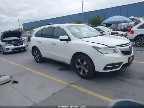 5FRYD3H27GB006371 — 2016 Acura MDX Acurawatch Plus Package, Левый бок (Left Side), фото до ремонта