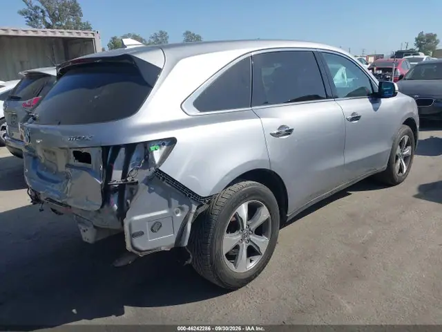 5FRYD3H28GB014298 — 2016 Acura MDX Acurawatch Plus Package, фото 4 с аукциона IAAI 14.10.2026, Задняя часть
