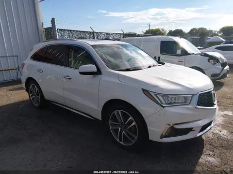 5FRYD4H97HB039889 — 2017 Acura MDX Advance Entertainment Pkgs, Град (Hail), фото до ремонта